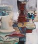 65x55cm, acrylic, mixed media on canvas, 2008
